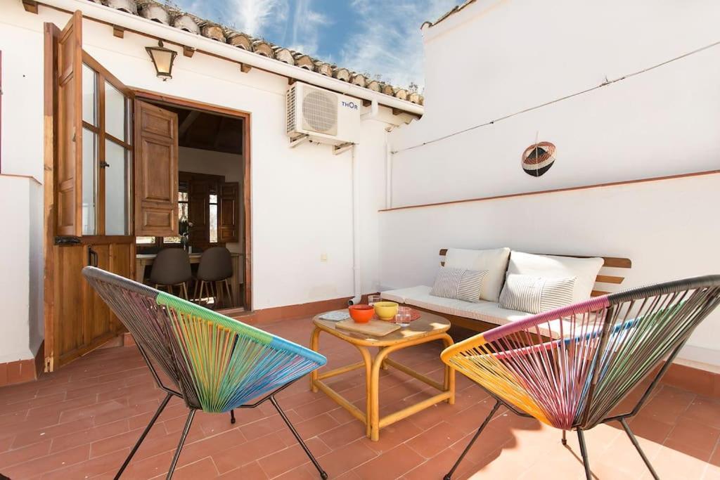 Villa Casa Tipica Del Albaicin Con Interior De Diseno Granada Exterior foto